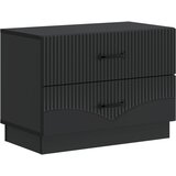  Noćni ormar Crna 62 x 34,5 x 44,5 cm Konstruirano drvo | shoptok.hr