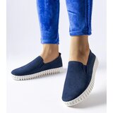 Gemre Navy blue lace-up sneakers Madiha | shoptok.hr