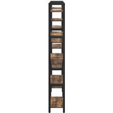  Polica Sonoma hrast 156 x 25 x 167 cm Konstruirano drvo | Eponuda.com