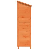  Vrtna Šupa s krovom Smeđa 59,5 x 56 x 176,5 cm Čvrsto drvo jele | Eponuda.ba