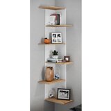 MID.YOU Kotni Regal Balos Xl, Bela, Barva Hrasta | Shoptok.si