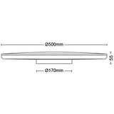  Philips- LED prigušiva plafonska svetiljka OZZIET SCENE SWITCH LED/36W/230V 2700K | Eponuda.com