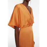 Trendyol Orange Double Breasted Collar Evening Dress & Graduation Dress | ePonuda.com