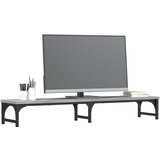  Stalak za monitor siva boja hrasta 105 x 23 x 15,5 cm drveni | shoptok.hr