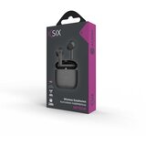 Ksix bežične slušalice Meteor, Metalno kućište, ENC, 4+28 h autonomija, sive | shoptok.hr