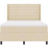 Box Mrežna postelja z matraco v kremni barvi, 160x200 cm tkanine, (22084035) | Shoptok.si