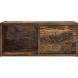 TV ormarić boja dimljenog hrasta 60x31x25,5cm konstruirano drvo | shoptok.hr