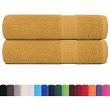  Ručnici za tuširanje FROGN 2 kom. zlatne boje 70x140 cm 360 g/m² | Eponuda.ba