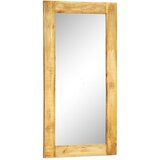  Pravokotno Stensko Ogledalo Leseni Okvir 120 x 60 cm | Shoptok.si