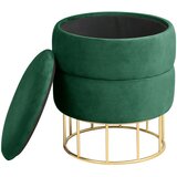AKORD Elza Tabure, Stekleničasto Zelena, (5000332436) | Shoptok.si