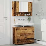  Set namještaja za kupaonicu 2 kom. Staro drvo 76,5 x 35 x 64 cm | shoptok.hr