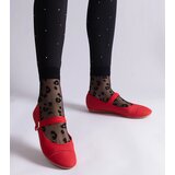 Gemre Red matte finish ballet flats Longhola | Shoptok.si