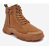 Kesi Insulated suede women's shoes Camel Jailina | shoptok.hr