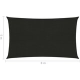  Jedro za zaštitu od sunca 160 g/m² crno 5 x 8 m HDPE | shoptok.hr