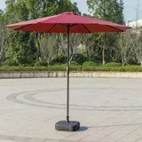 Suncobran 270 cm sa podesivom visinom crveni Vasto 24-SA0111C