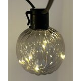  LED spoljni dekorativni lanac 10xLED/0,15W/230V 6,8 m IP44 crna/dimna | Eponuda.com