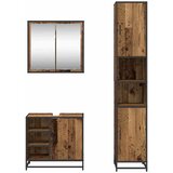  Set namještaja za kupaonicu 3 kom. Staro drvo 65 x 33 x 60 cm | shoptok.hr