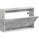  Ormar za cipele na zidu ZWOLLE 71 x 17 x 43 cm Betonska siva | shoptok.hr
