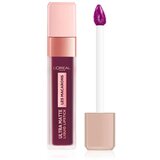 L´Oréal Paris Les Macarons Ultra Matte dolgoobstojna tekoča šminka z mat učinkom 7,6 ml odtenek 830 Blackcurrant Crush za ženske Cene