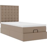  Otomanski krevet s madracem cappuccina 100x200cm umjetna koža | Eponuda.com