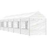 vidaXL Sjenica s krovom bijela 11 15 x 2 28 x 2 69 m polietilen Cijene