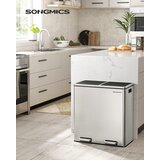 Songmics koš za ločevanje odpadkov 2x30L, LTB60NL | Shoptok.si