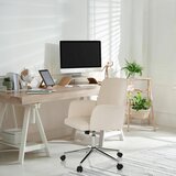 MID.YOU Pisarniški Stol Solao Cord, Bež | Shoptok.si