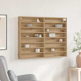  Ormar za izlaganje s policom Umjetnički hrast 100 x 8,5 x 75 cm | shoptok.hr