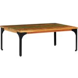 Maison Chic Klubska mizica - kavna mizica - Nizka mizica 100x60x35 cm trden predelan les, (21754282) | Shoptok.si