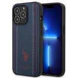 U.S. Polo Assn. US POLO USHCP14XPFAV IPHONE 14 PRO MAX 6,7 GRANATOWY/NAVY BLUE LEATHER STITCH, (21898707) | Shoptok.si