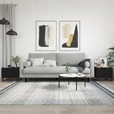 vidaXL Stolići za kavu 2 kom crni 50x50x40 cm od konstruiranog drva Cijene