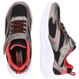 Skechers Tenisice 'METEOR-LIGHTS' siva / crvena / crna | shoptok.hr