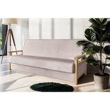 P & B ZOFA S POSTELJNO FUNKCIJO, roza tekstil | Shoptok.si