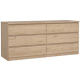 Tvilum Komoda v hrastovem dekorju v naravni barvi 154x70x50 cm Naia – | Shoptok.si
