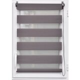 Luance rolo zavjesa zebra 120x250cm - tamno siva | shoptok.hr
