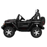  Licencirani auto na akumulator Jeep Wrangler Rubicon 4x4 - crni | shoptok.hr