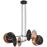 Visilica na sajli MOTIF 4xE27/15W/230V crna/zlatna | Eponuda.com