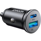 Joyroom Avtomobilski adapter JR - CCN05 30W USB - A / USB - C - Črna Cene