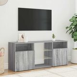 TV ormarić s LED svjetlima boja hrasta sonome 120x30x50 cm | shoptok.hr