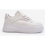 Boto Women's High Platform Sports Shoes White Bexley | Shoptok.si