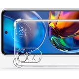 Techsuit Shockproof Clear Silicone prozirna maskica otporna na udarce za Motorola Moto E32 / Moto E32s / Moto G22 | shoptok.hr