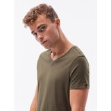 Ombre Classic men's BASIC neckline T-shirt Cene