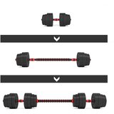  Sgp40 kompozitni set šipke i bučica 40 kg hms | shoptok.hr