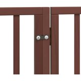 Vrata za pse s vratašcima 6 panela sklopiva 480 cm drvo topole | shoptok.hr