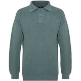 Trendyol Sweater - Blue - Oversize | shoptok.hr