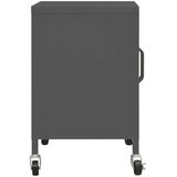 vidaXL Omara za shranjevanje antracitna 60x35x49 cm jeklo | Shoptok.si