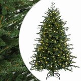  Umjetno božićno drvce s nogom 240 cm 300 LED lampica - 240 cm s LED svjetlima | shoptok.hr
