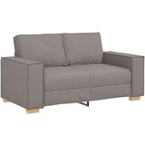 vidaXL Dvosed kavč taupe 120 cm blago | Shoptok.si