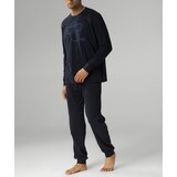 Atlantic Men's Pajamas - Navy Blue | shoptok.hr