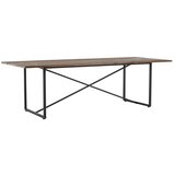 Venture Home Padang pravokutni blagovaonski stol 250 × 100 cm, prirodna boja drva | shoptok.hr